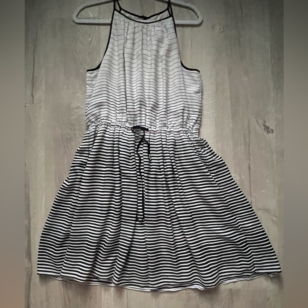 Banana Republic Women’s A-Line Ombre Striped Dress Size 12